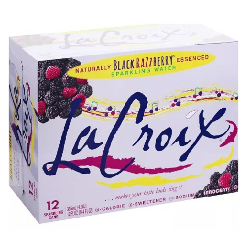 La Croix Black Razzberry Can 12 Pack