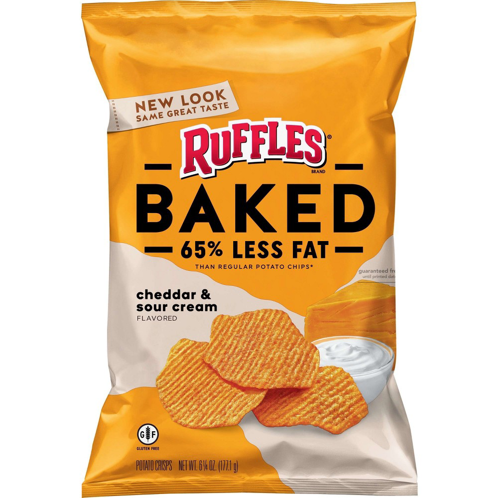 Ruffles Baked Cheddar & Sour Cream 6.25oz