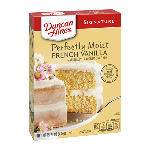 Duncan Hines Signature Perfectly Moist French Vanilla Cake Mix 15.25oz