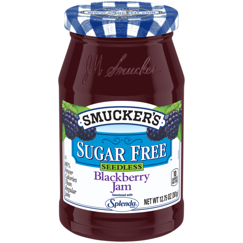 Smucker's Sugar Free Seedless Blackberry Jam with Splenda 12.75oz