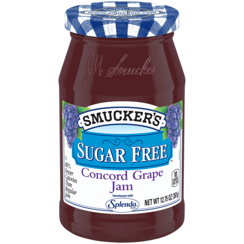 Smucker's Sugar Free Concord Grape Jam with Splenda 12.75oz