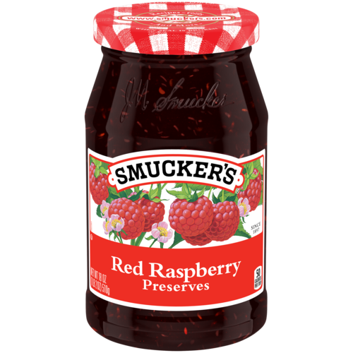 Smucker's Red Raspberry Preserves 12oz