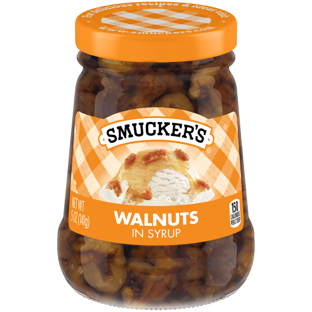 Smucker's Walnuts in Syrup 5.0oz (BEST BY: AUG 2023)