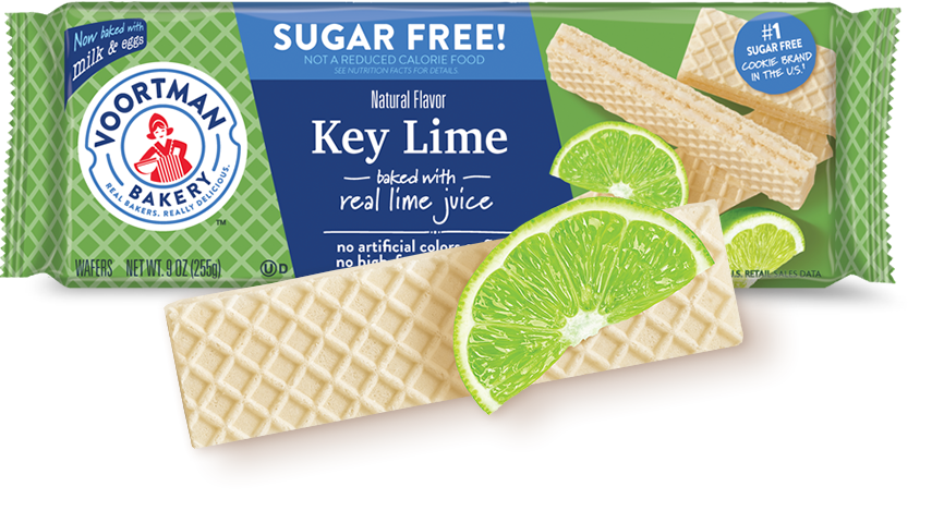 Voortman's Sugar Free Key Lime Wafers 9oz