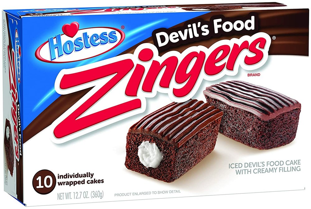 Hostess Devil's Food Zingers 10 Pack